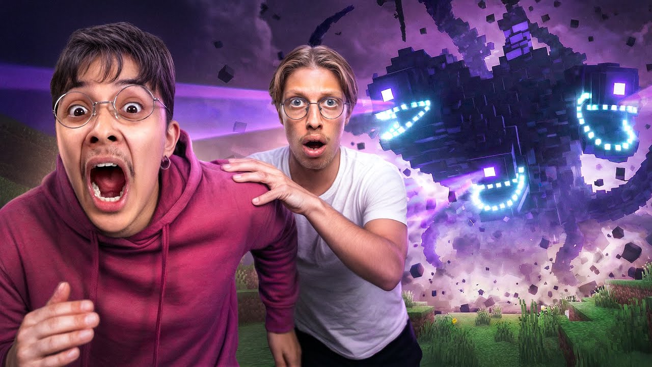 Combien de Temps peut-on SURVIVRE au WITHER STORM ? (Ft. Stundzow)