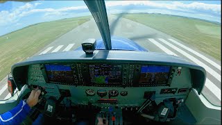Cessna Caravan - Atlantic crossing - crosswind landing by Guido Warnecke 102,900 views 4 months ago 5 minutes, 11 seconds