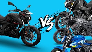 PULSAR N160 VS FZ 2.0 VS HERO HUNK 160R VS XBLADE 160  COMPARATIVA FICHA TECNICA PARTE 2