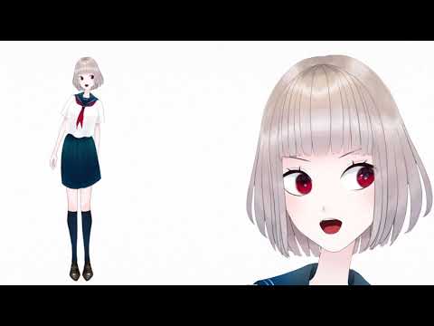Live2Dモデリングサンプル- Live2D rigging sample -