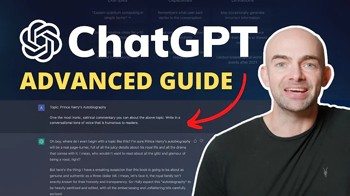 Advanced ChatGPT Prompt Tutorial (10X Your Productivity With AI)