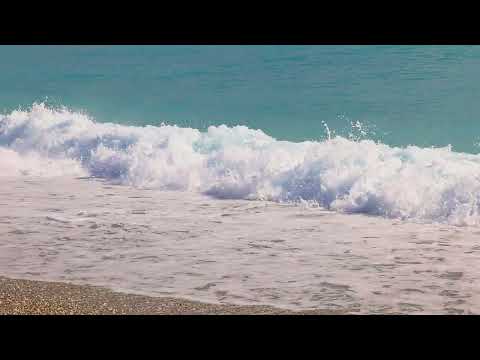 Ocean Waves Sand Water Sky Clouds Tropical Beach