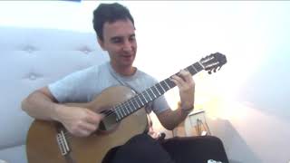 🎼Clavado en un bar Maná cover guitarra fingerstyle Nicolás Olivero 🎶