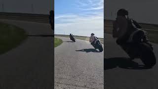 Chaos on the 1st Lap of the day