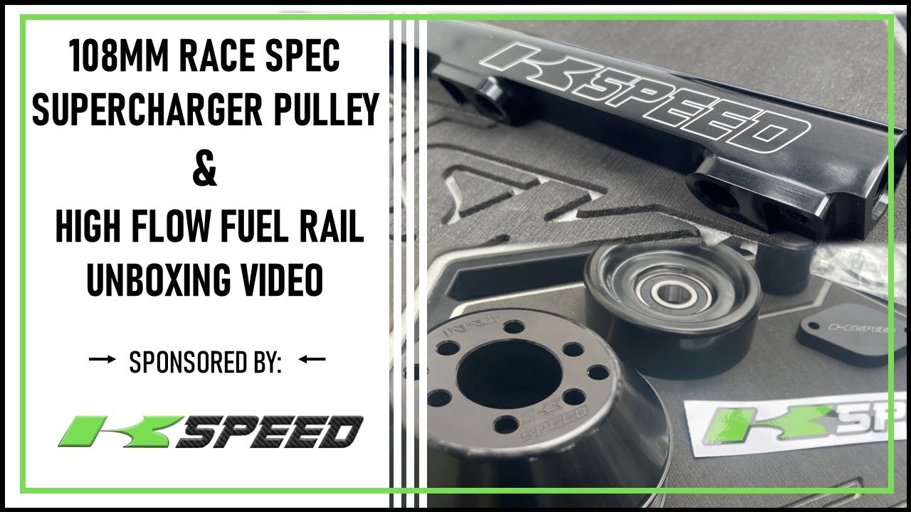 Unboxing the Kspeed 108mm Supercharger Pulley and Billet Fuel Rail Kawasaki Ultra 310 Jet Skis