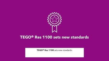 Enabling Circularity with TEGO® Res 1100 | Evonik