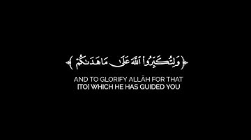 كروما شاشه سوداء قرآن كريم 🌿تلاوة من سورة البقرة 🌿القارئ عمر عبدالله 🌿