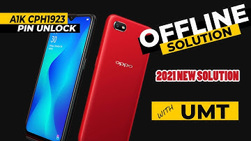 Oppo A1k (CPH1923) Pin Unlock Umt Dongle | Oppo A1k Reset Pin Code Offline Without Open Set