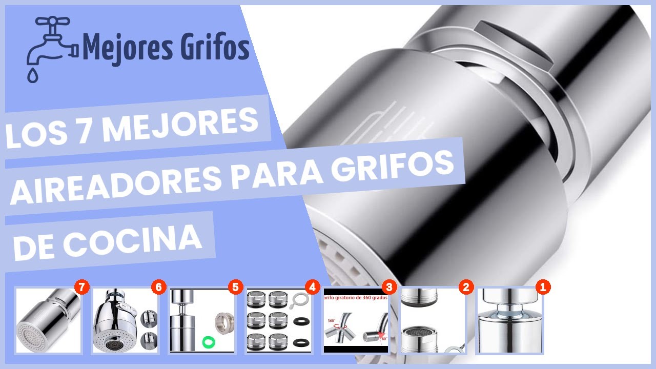 Los 7 mejores aireadores para grifos de cocina 