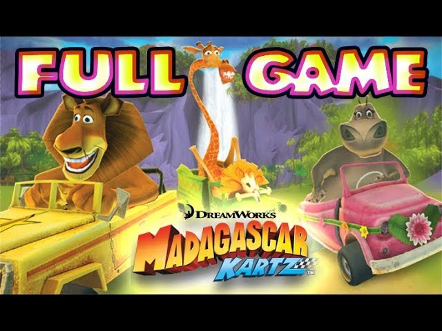 Madagascar Kartz FULL GAME Longplay (PS3, X360, Wii)