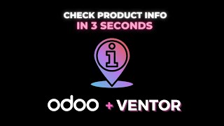 How to quickly check all products info in Odoo using Ventor? Inventory app for your warehouse. screenshot 1