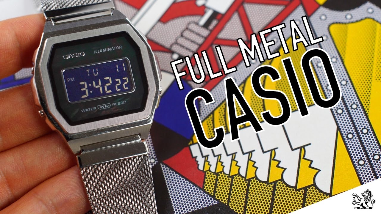 A1000MB-1BVT | Vintage Black Metal Watch | CASIO