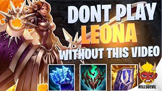 WILD RIFT | Don't Play Leona Without This Video! | Challenger Leona Gameplay | Guide & Build