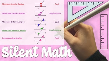 #1 Parallel Lines and Transversals | Geometry | SpokenMath