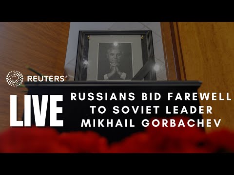 LIVE: Russians bid farewell to the last Soviet leader Mikhail Gorbachev