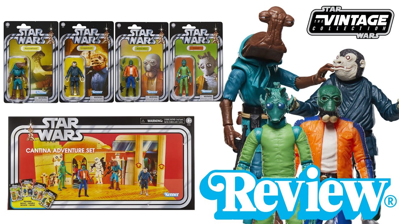 スターウォーズ オールドケナー クリーチャー.カンティーナ プレイセット Star Wars The Vintage Collection Cantina Adventure Set