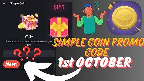 1st October Promo Code Simple coin 30,000 SMPL | Simple Coin New Promo Code | Simple coin withdrawal