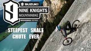 The STEEPEST Shale chute I have ever ridden // Blake Samson