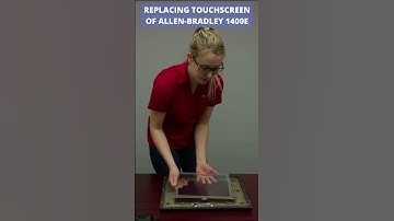 How to replace your old #touchscreen for your #allenbradley #1400e #industrialhmi