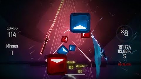 Beat Saber (Expert+)(First Try) - Toss a coin to your witcher