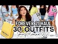 *HUGE* FOREVER 21 TRY ON HAUL + STYLING | Spring/ Summer 2021 | 30 OUTFITS