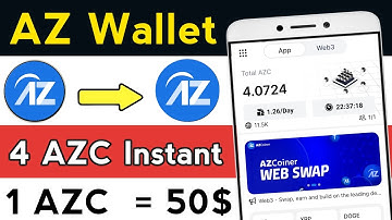 AZ Coiner Mining Airdrop || AZ coiner || AZ Wallet || AZ Coiner Wallet || AZ Coiner App