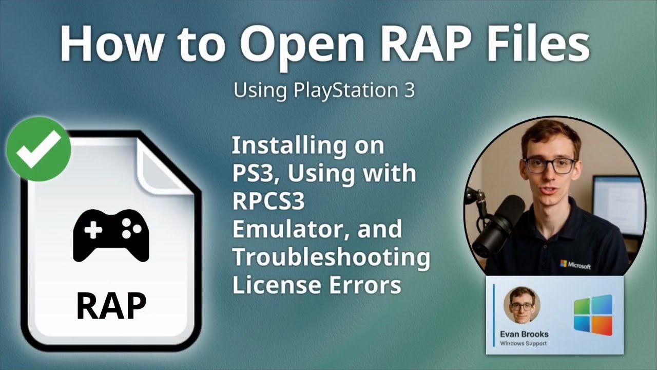 How to Open RAP Files (PlayStation 3) - YouTube