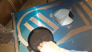 How to install damper on under cabinet range hood! easy!