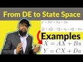 From Differential Equation to State Space Equations [2 Examples]