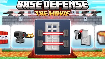 Minecraft BASE DEFENSE: The Movie