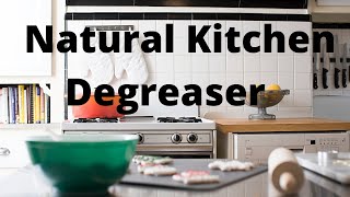 How To Make a Natural Kitchen Degreaser | STEPAhead
