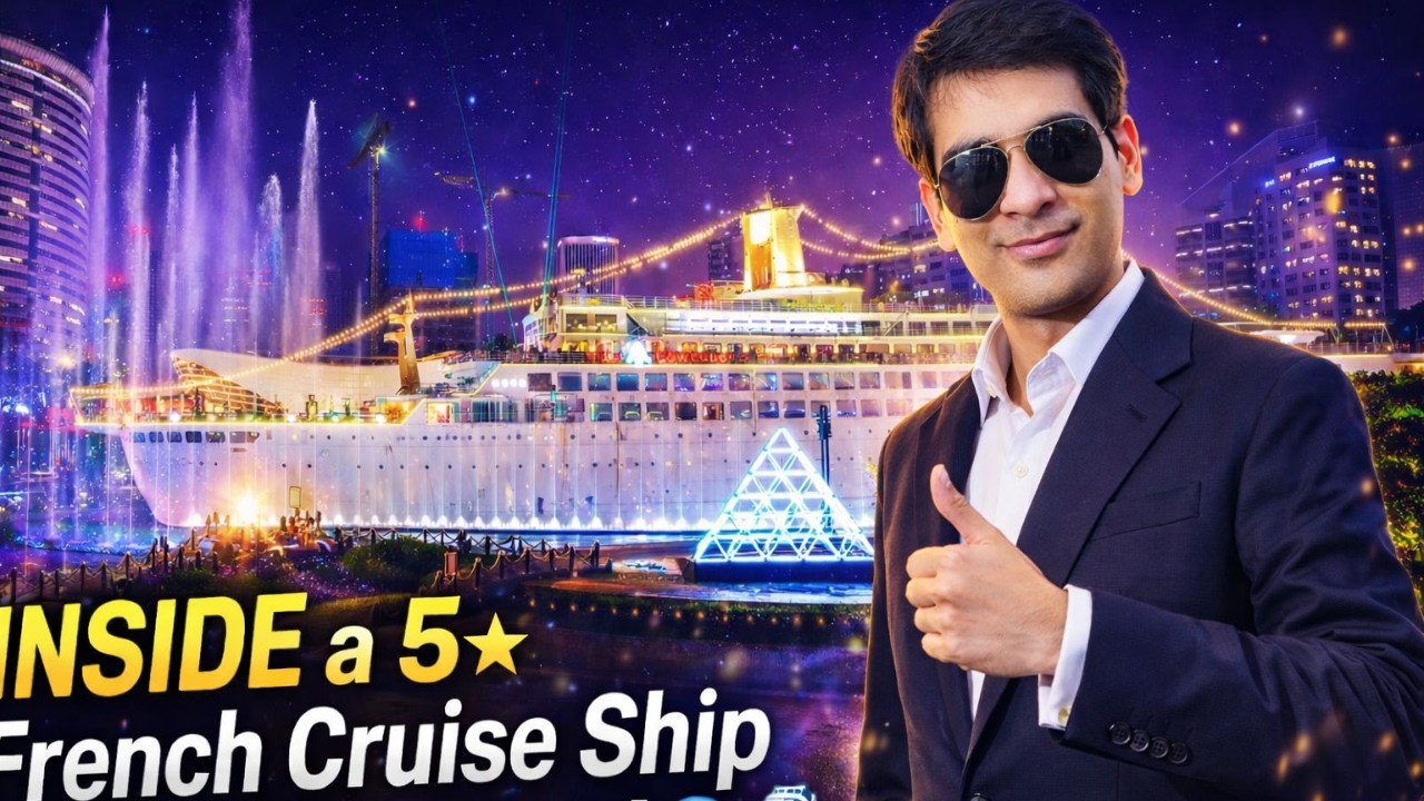 Is This China or Europe?! 🤯 Inside Sea World’s 5-Star Cruise Ship Shekou Tour Part 1