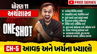 Complete Std 11 Eco Ch 5 in ONE SHOT | Economics Full Chapter 5 Revision | Gujarat Board 2025