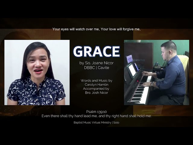 Grace | Baptist Music Virtual Ministry | Solo class=