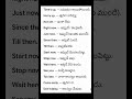 daily use spoken english easy words in telugu # రోజు మాట్లాడే ఇంగ్లీష్ వాక్యాలు నేర్చుకోండి సులభంగా