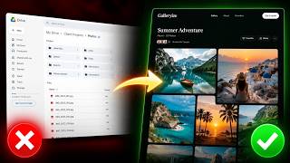 Stop Sharing Google Drive Folders! Turn Them Into Beautiful Galleries | Galleryize Demo