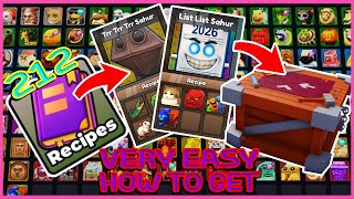 Roblox Update - All sound and Model - EVERY RECIPE in Craft A Brainrot