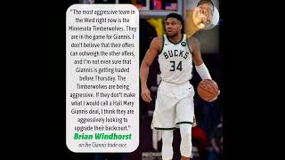 Initial Thoughts On My Timberwolves Being In The Hunt For Giannis #nbatalks #basketball #sports