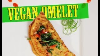 Vegan Omelet - Cooking With The Vegan Zombie