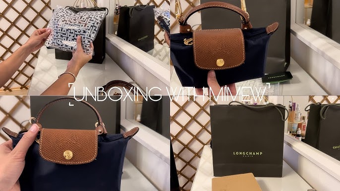 Longchamp Le Pliage Unboxing: Small Shoulderbag in “Desert”— should I keep  it?? 