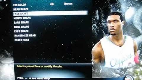 How to create Travis Leslie on NBA 2K11