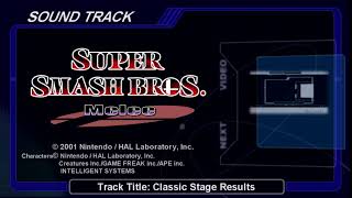 [Music] Super Smash Bros. Melee - Classic Stage Results