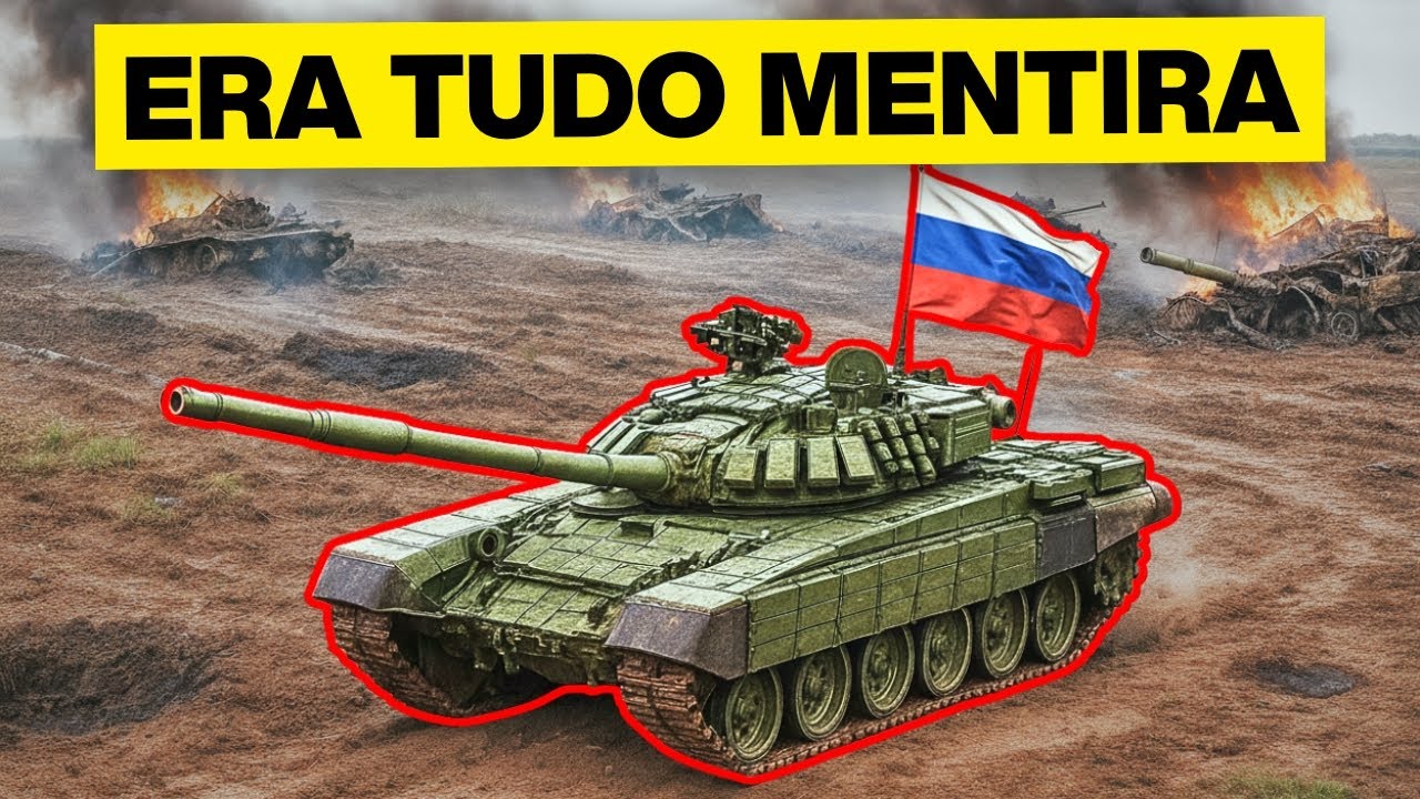 Vexame! O "Temido" Tanque Russo Não Durou Nada... Ucrânia Mostrou Quem Manda