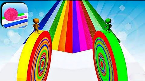 Layer Roll- All Levels Mobile Gameplay - Very Satisfying and Relaxing ASMR - Video Gameplay MSHE65R