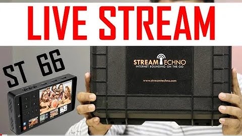 Live Stream On Facebook & YouTube With DSLR Camera - streamtechno ST66