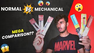 NORMAL PENCIL VS MECHANICAL PENCIL 😍 | STUDENT CORT | #stationery #mechanicalpencil
