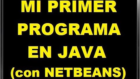 Mi Primer programa en Java