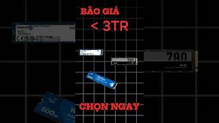 Top 3 SSD 1TB dưới 3 triệu đáng mua nhất năm 2026! 🏆  #xuepc #pcgaming  #shorts #ssd