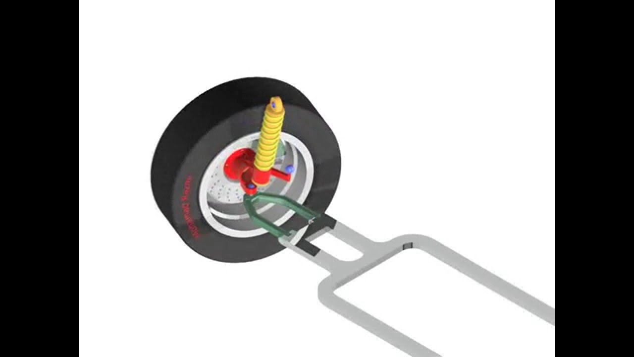 Closeup of Macpherson Strut YouTube Closeup of Macpherson Strut YouTube