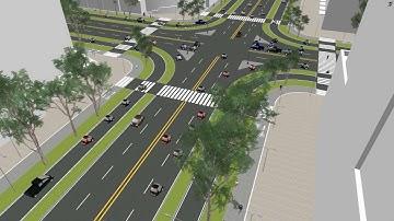 Continuous Flow Intersection